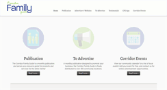 Desktop Screenshot of corridorfamilyguide.com