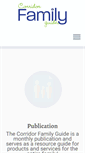 Mobile Screenshot of corridorfamilyguide.com